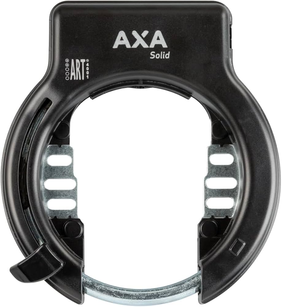 axa-fietsslot-132djs-1.jpg AXA Solid Antivol by Cadre Noir : Amazon.it: Sports & Outdoors - Afbeelding 1