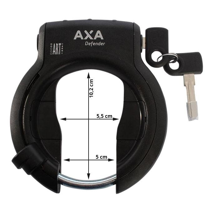 axa-fietsslot-852gcn-1.jpg AXA Ringslot Defender met ART 2 keurmerk (zwart) Fietstas.com - Afbeelding 1