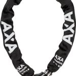 AXA Absolute 9 90 Kettingslot – 90 Cm – Geharde Stalen Schakels Ø 9 Mm – Veiligheidsniveau 14 – Incl. 2 Sleutels – Kunststof Hoes – ART Gecertificeerd