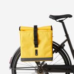 Dubbele fietstas 500 2x20 liter beige