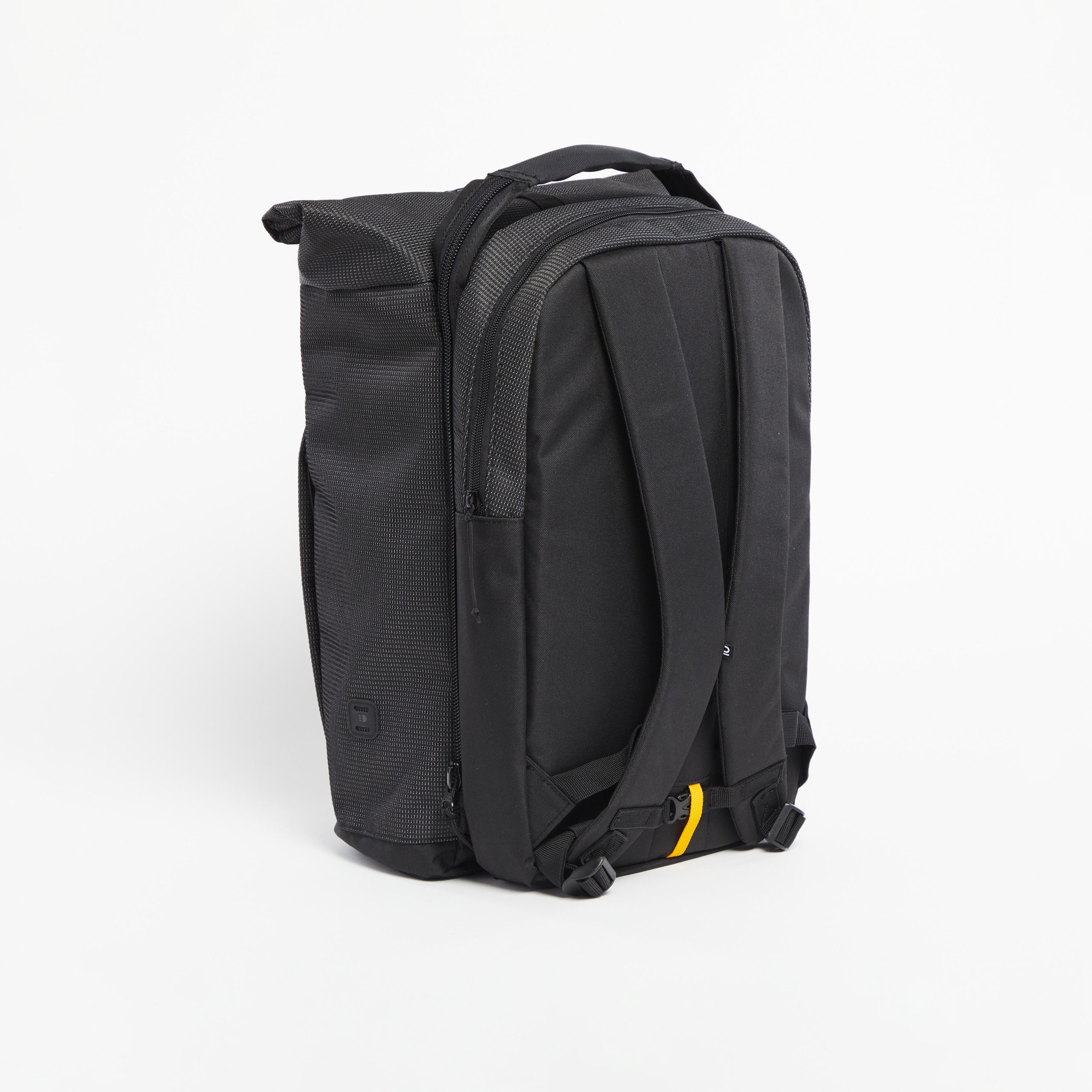 decathlon-fietstassen-597tqb-1.jpg Rugzak dubbele fietstas 27 liter reflecterend - Afbeelding 1