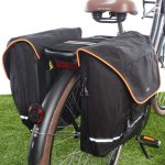 Beck Dubbele fietstas SPRTV Oranje Bies Fietstas.com