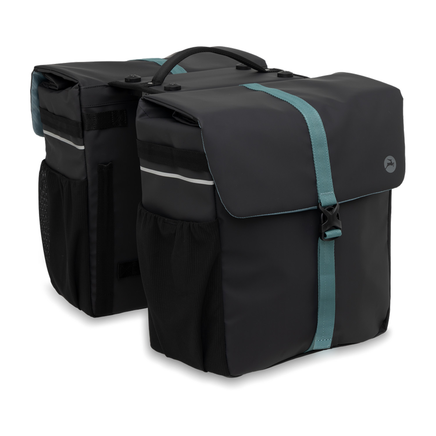 dubbele-fietstassen-322zzy-1.jpg Gazelle Pannier dubbele fietstas MIK - Afbeelding 1