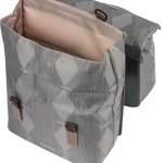 Basil Elegance dubbele fietstas 40 49 liter