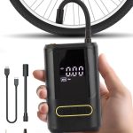 Revalk Elektrische Fietspomp Oplaadbaar– Elektrische pomp Compressor – Draagbare... | bol