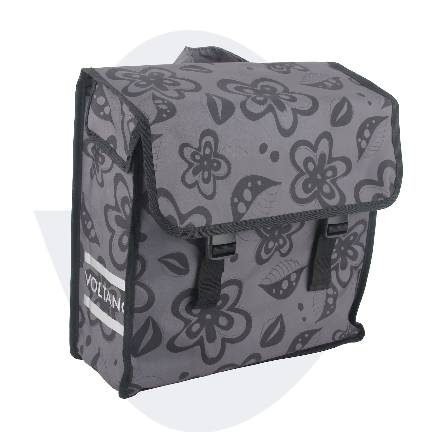 enkele-fietstas-836zha-1.jpg Voltano Voorgevormde Enkele Fietstas Floral Fusion Pakaftas - Afbeelding 1