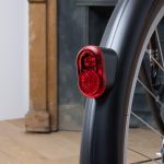 Fiets achterlicht dynamo led Steady zwart