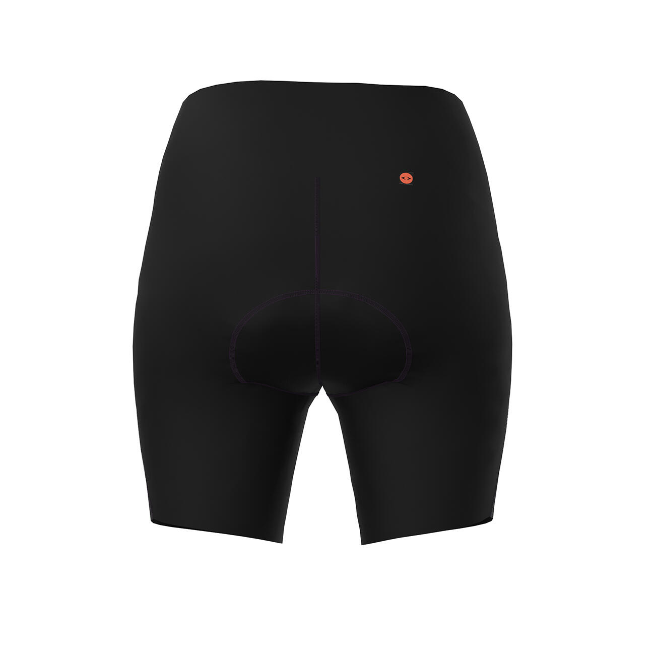 fietsbroek-793uom-1.jpg RH+ RH+ Pace HW Short 18cm Dames Premium Fietsbroek Flow Pad Zwart Zwart - Afbeelding 1