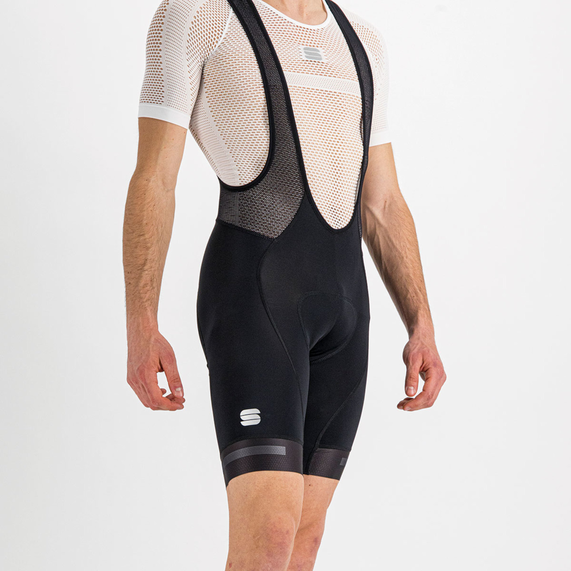 fietsbroeken-heren-673lss-1.jpg Sportful Neo Fietsbroek Kort Zwart Heren - Afbeelding 1