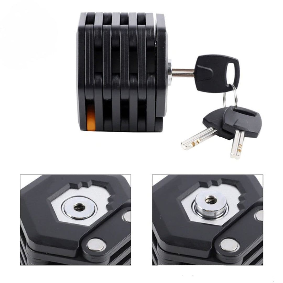 fietsenslot-663vwu-1.jpg Opvouwbare Fietsenslot Compact En Veilig Anti Diefstal Slot - Afbeelding 1