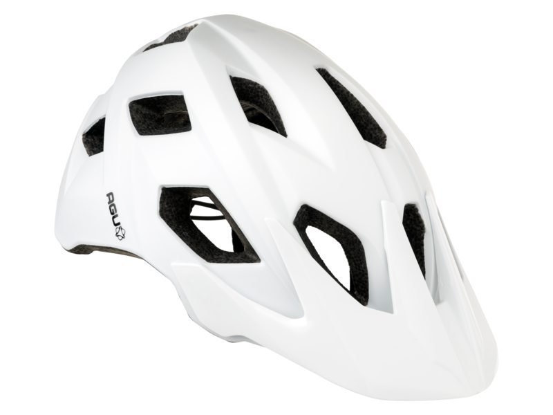 fietshelm-dames-113acp-1.jpg M WAVE Ventura Fietshelm – Dames – Wit/violet – Met Vizier En 10 Ventilatieopeningen – Ringverstelsysteem En Muggenbescherming Fietshelm Bloemenprint - Afbeelding 1