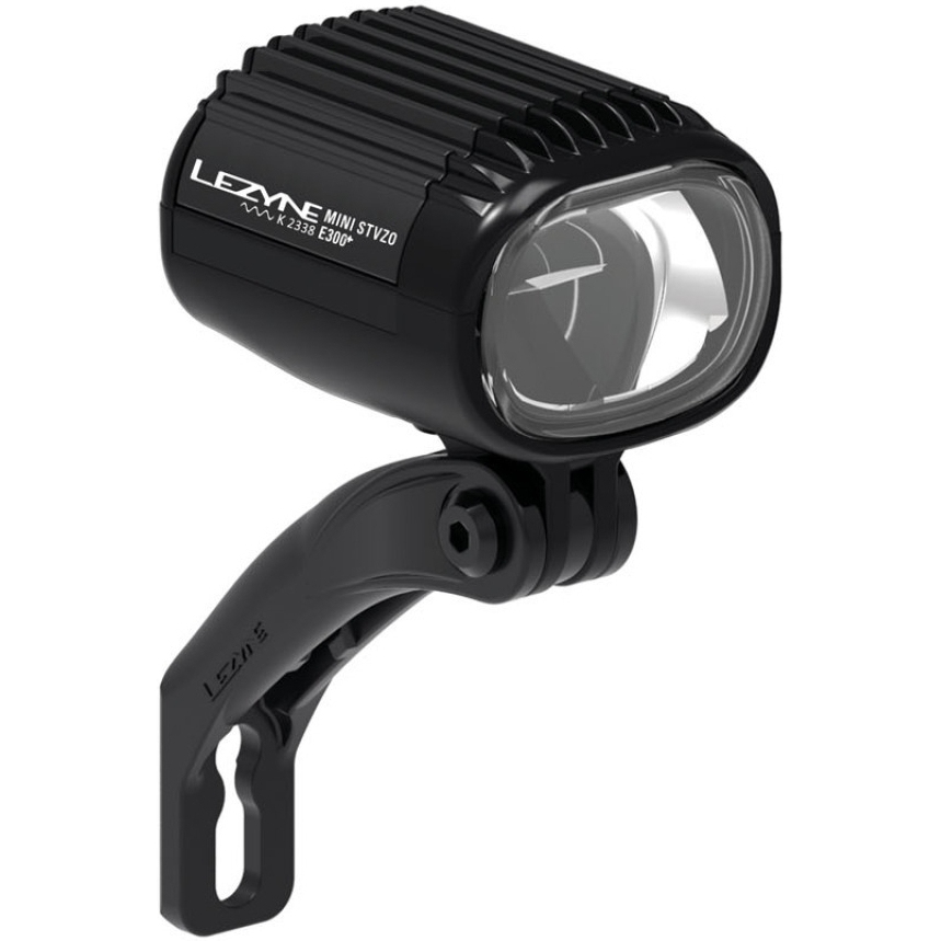 fietslamp-942pyy-1.jpg Lezyne Mini E300+ StVZO E Bike Fietslamp Vooraan zwart | BIKE24 - Afbeelding 1