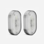 Fietslampjes voor/achter USB clip SL510 2 stuks zwart | Decathlon