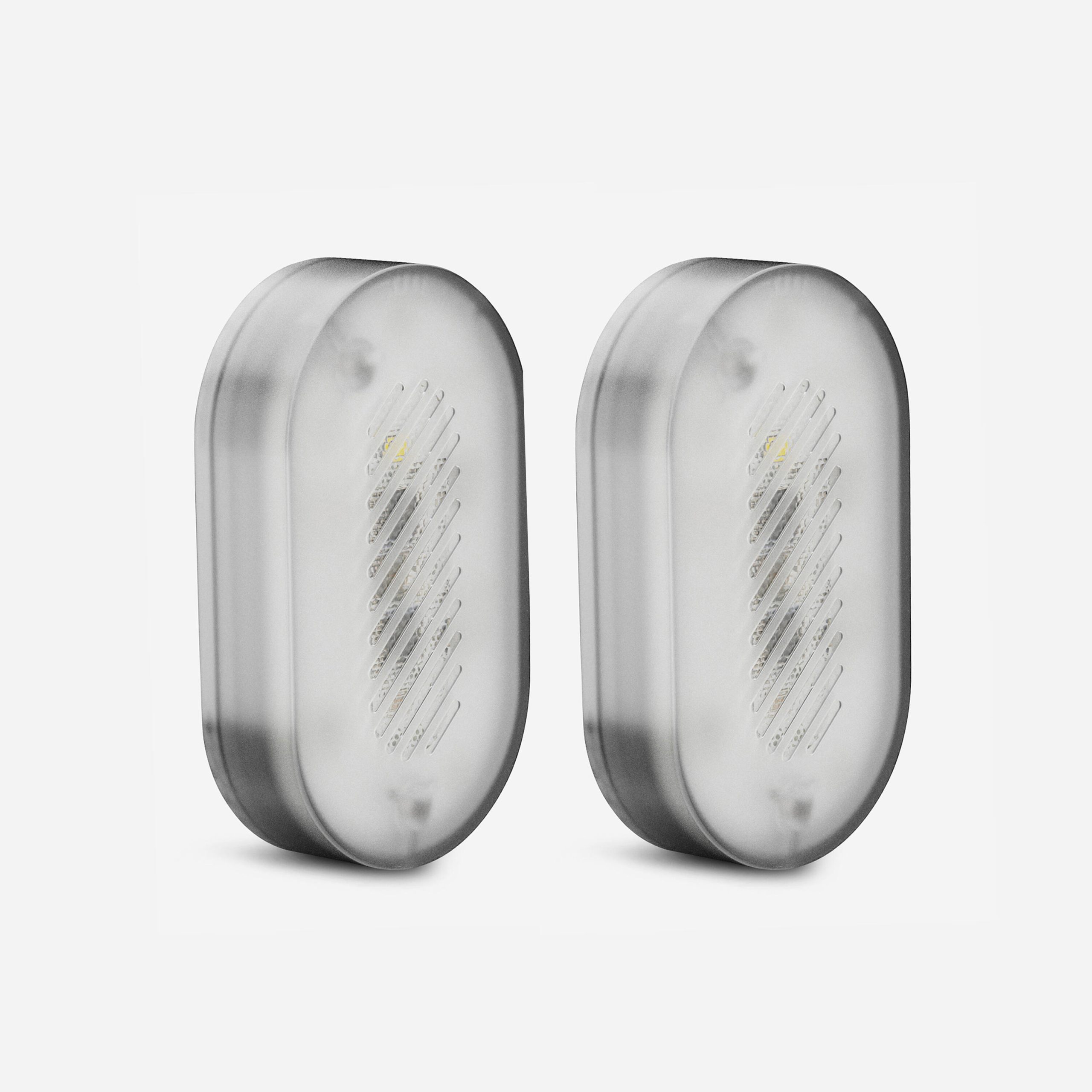 fietslampjes-053nts-1.jpg Fietslampjes voor/achter USB clip SL510 2 stuks zwart | Decathlon - Afbeelding 1