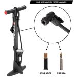 Trivio Breeze Fietspomp met drukmeter CyclingWeb.nl