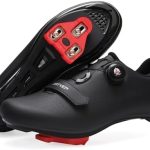 ARTVEP Heren Fietsschoenen Vrouwen,Mountain Road Bikes Schoenen Compatibele Installatie Shimano SPD/SPDSL/Look Delta/KEO Cleats,Indoor Fietsschoenen Compatibel met Peloton volledig zwart EU 41 : Amazon.nl: Kleding, schoenen & sieraden