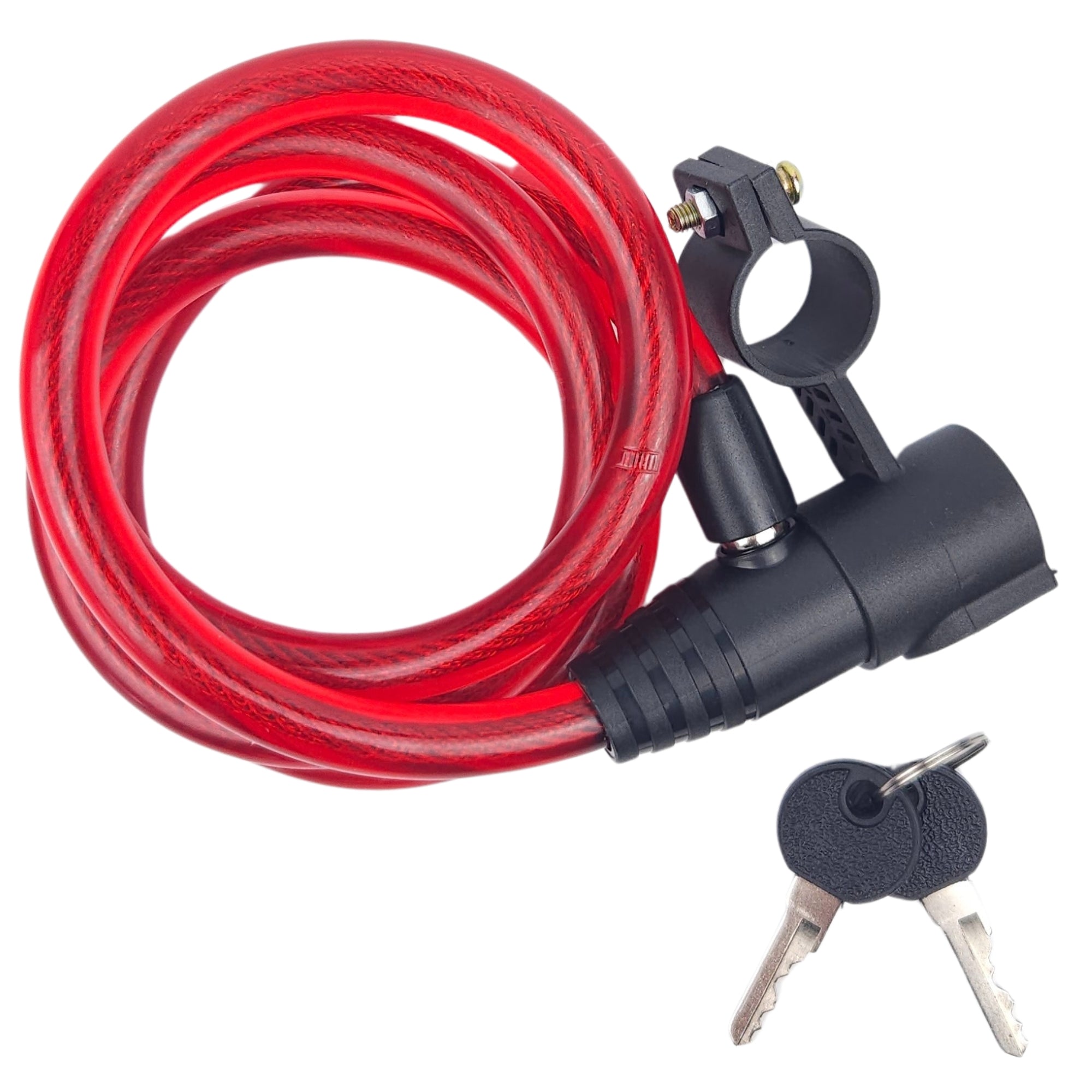 fietsslot-342ziu-1.jpg Kabelslot 1 Meter Fietsslot Scooterslot 8mm Rood – RAMBUX - Afbeelding 1