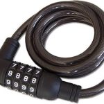Fietsslot Kabelslot Cijferslot 10mm x 1m zwart SuperSoldi