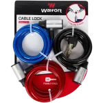 Walfort kabel fietssloten – Ø 8 mm x 1 m, 3 delig | Action NL