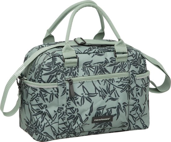 fietstas-afneembaar-666nkk-1.jpg New Looxs Bari Bamboo Enkele Fietstas Afneembaar Schoudertas 13 liter Groen | bol - Afbeelding 1
