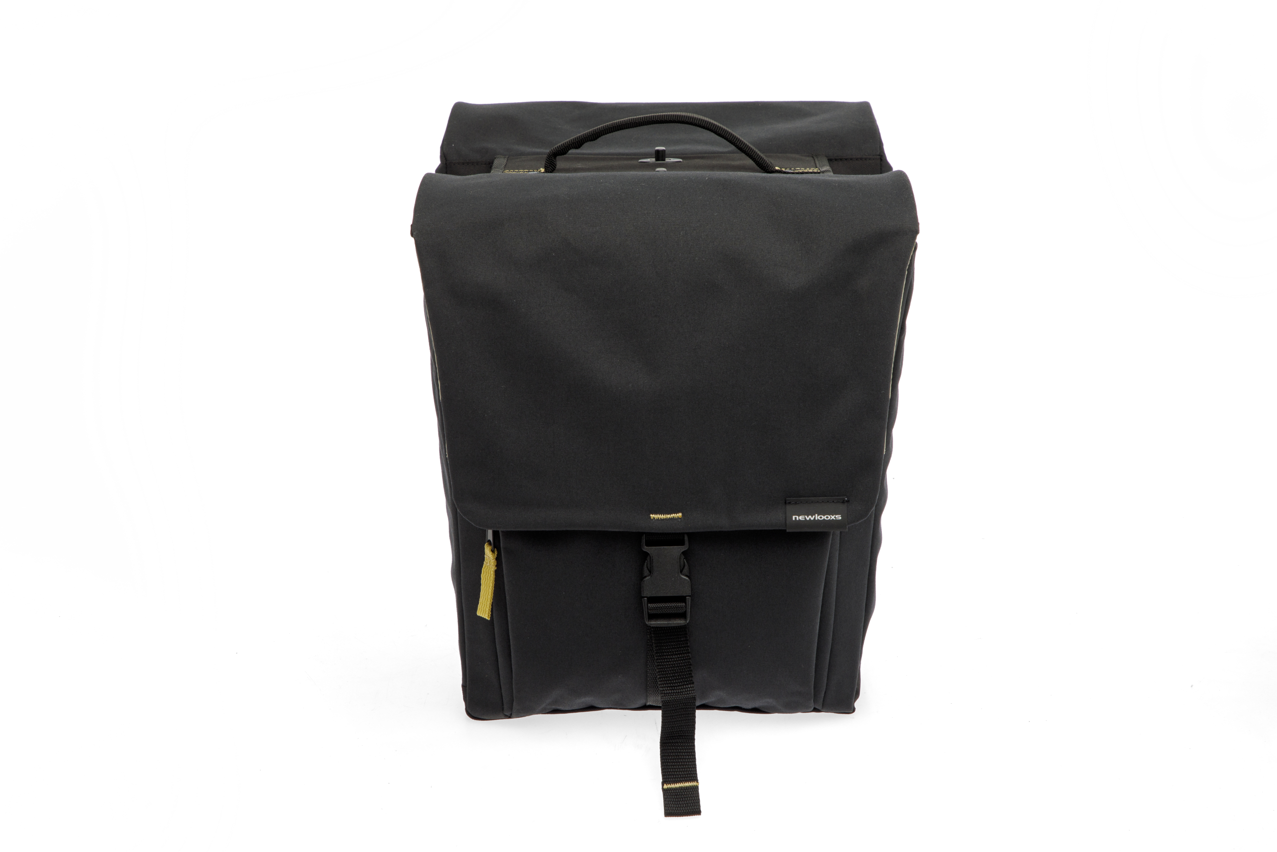 fietstas-afneembaar-817ere-1.jpg New Looxs fietstas dubbel Tulum afneembaar black 32L - Afbeelding 1