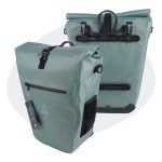 Voltano Luxe E bike Fietstas 28L Ice Blauw Pakaftas Met Laptop Vak 100% Waterdicht Voltano