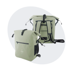 Voltano Luxe Fietstas / Rugtas 28L Mint Groen | Fietsgoedkoper