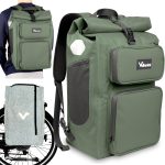 Fietstas 2in1 bagagedrager rugzak waterdicht 28 L UrbanX