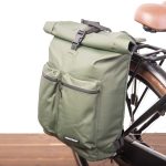 Urban Proof Enkele fietstas/rugtas Rolltop Backpack Recycled 20L Groen Fietstas.com
