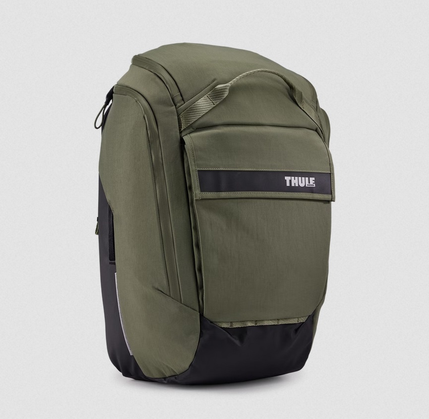 fietstas-rugzak-842zyx-1.jpg Thule Enkele Fietstas en Rugtas Paramount Hybrid Pannier 26L Green Fietstas.com - Afbeelding 1