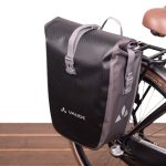 Vaude Enkele fietstas Aqua Back Single 20L Black | Waterdicht! Fietstas .com
