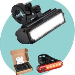 Fietsverlichting Set Oplaadbaar Usb c Ainiv Fietsverlichting Set – Oplaadbaar, USB C, Voor En Achterlicht, 30 COB lampjes, 3 Modi, IP45 Waterdicht, Voor Fiets En Scooter