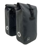 Dubbele fietstas Waterdicht 34L Antraciet
