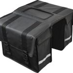Strex Fietstassen Dubbel Waterdicht Fietstas 40 Liter Zwart Met Reflectoren ... | bol