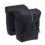 New Looxs fietstas dubbel Sports zwart 40L BikeBudget.nl
