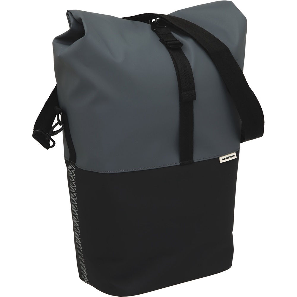 new-looxs-fietstas-962bbp-1.jpg New Looxs Enkele fietstas Nyborg 17L Dark Grey/Black Fietstas.com - Afbeelding 1