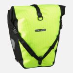 ORTLIEB Back Roller High Visibility Single QL2.1 Neongelb Schwarz Reflex Borsa per bici