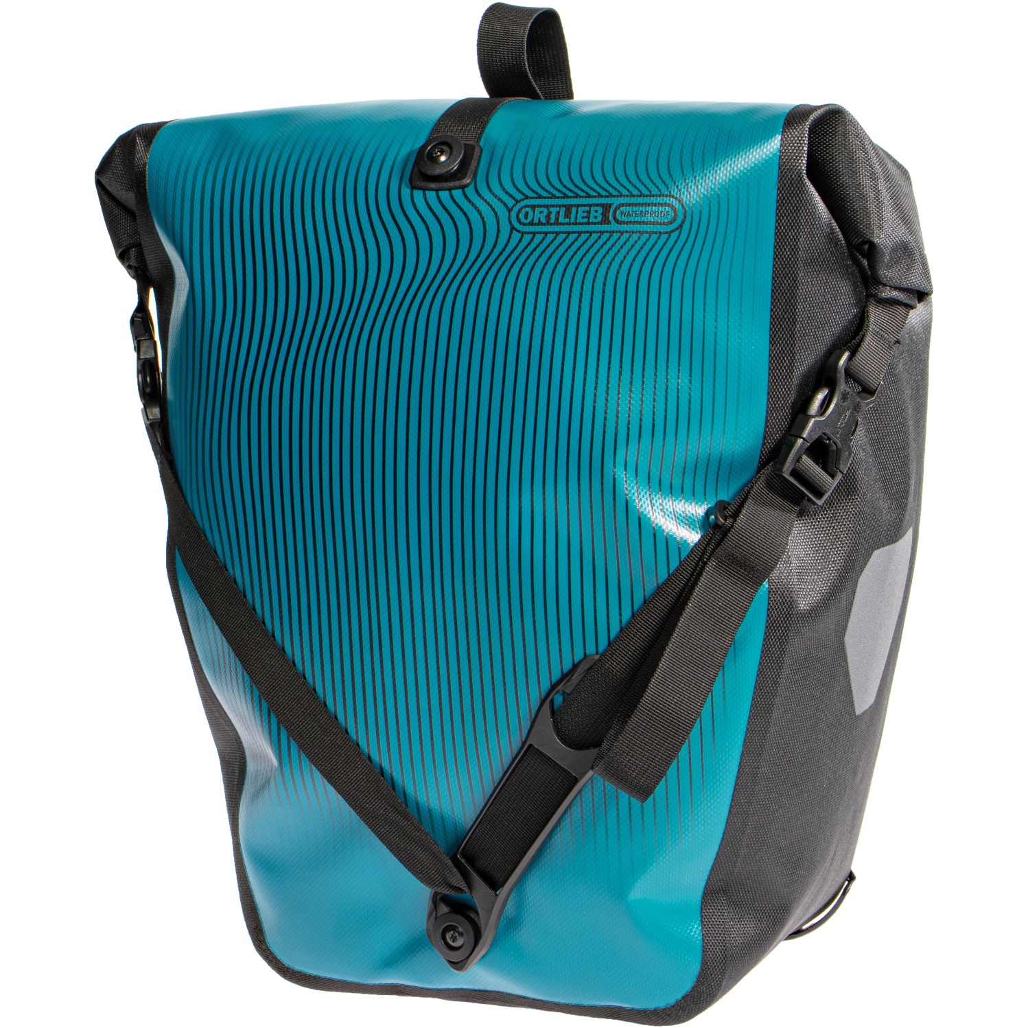 ortlieb-fietstas-896dfe-1.jpg ORTLIEB Back Roller Design QL2.1 Fietstas 20L wave lines | BIKE24 - Afbeelding 1