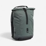 Rugzak dubbele fietstas groen grijs 27 liter