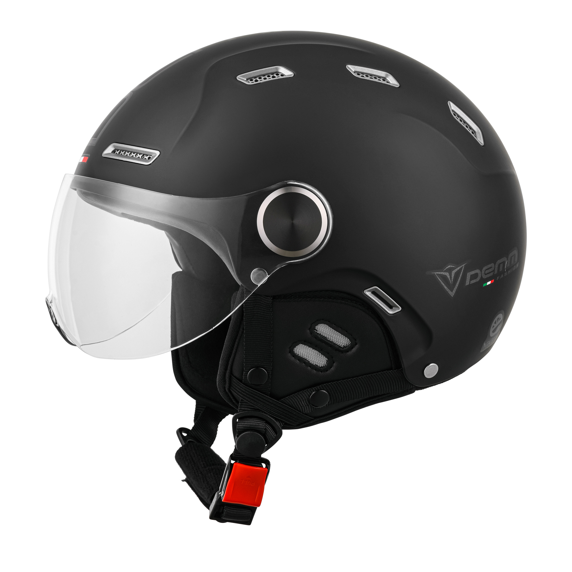 speed-pedelec-helm-011iuf-1.jpg DEMM Speed Pedelec 2 Mat Zwart Helm Kopen? Motomasu - Afbeelding 1