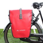 Vaude Enkele fietstas Aqua Back Single 20L Red | Waterdicht! Fietsparadijs.com