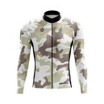 Maglia da ciclismo uomo maniche lunghe mimetica | Maglia MTB invernale – VestraGear